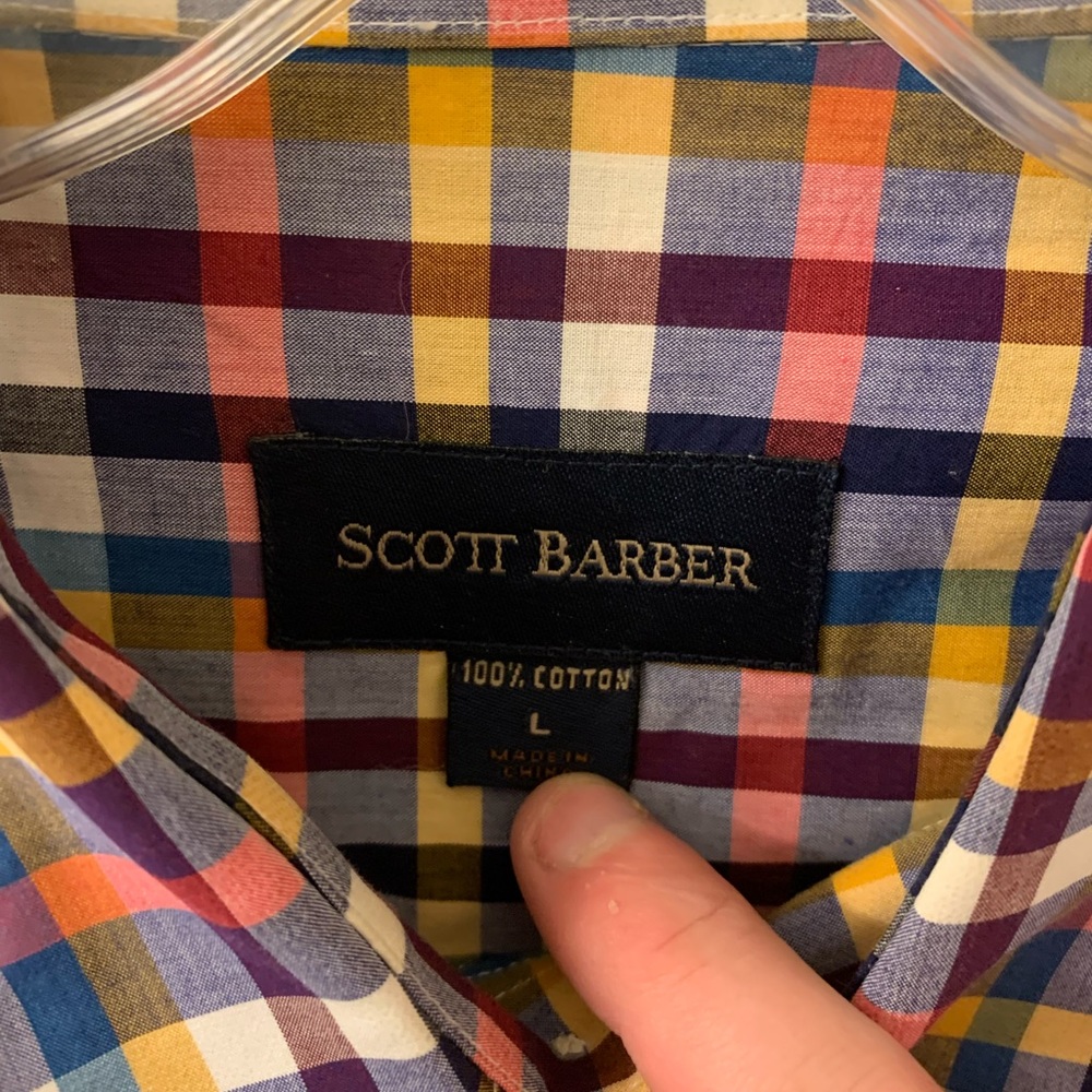 Scott Barber button down - Picture 2 of 3